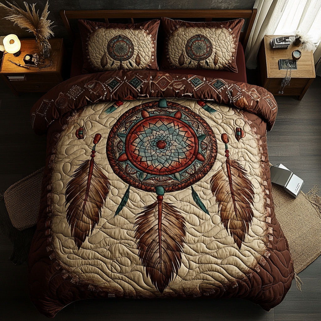 Native American Dreamcatcher WU2602032CL Duvet Cover Set