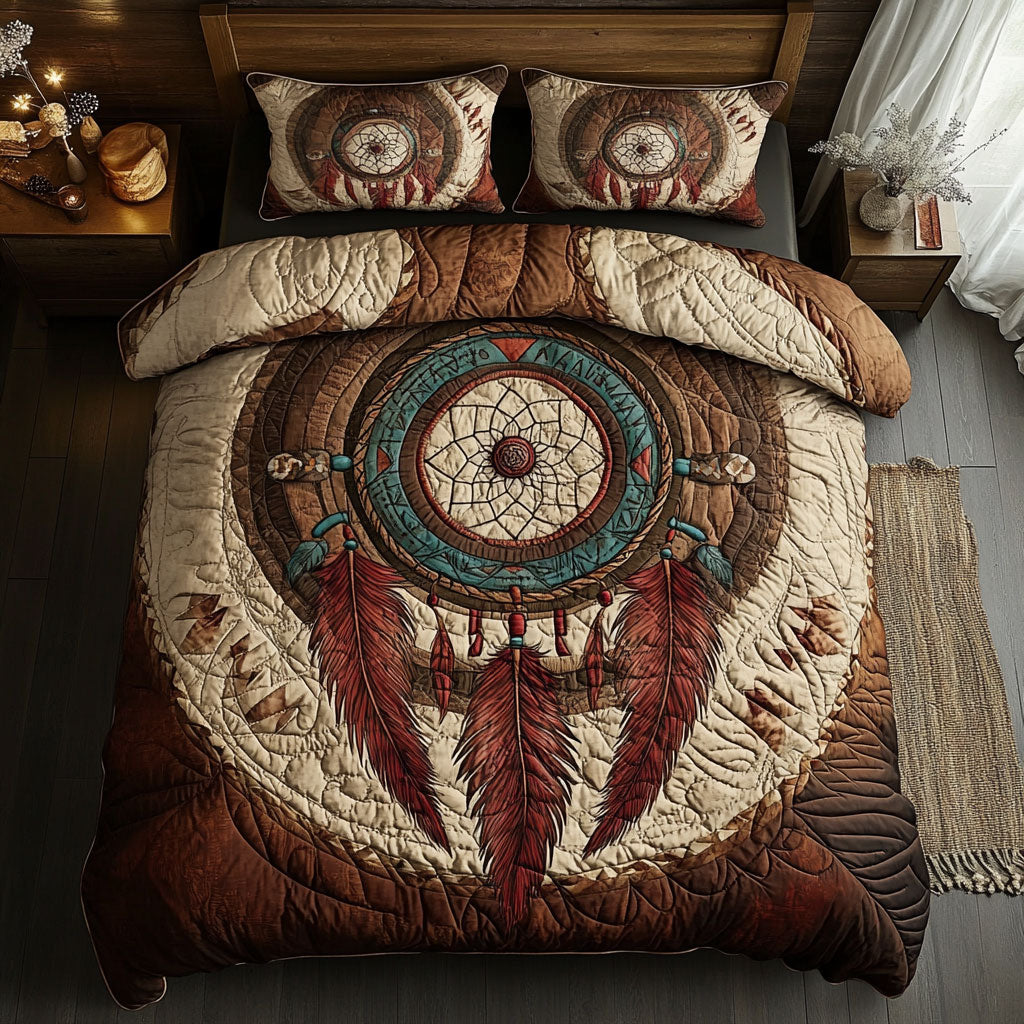 Native American Dreamcatcher WU2602033CL Duvet Cover Set