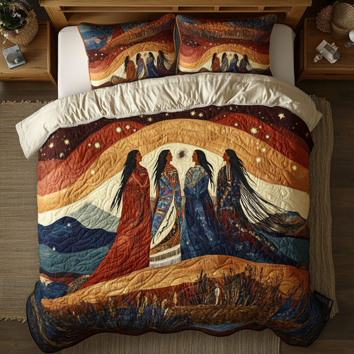 Native American Grace Of The Tribal Soul WU1103060CL Duvet Cover Set