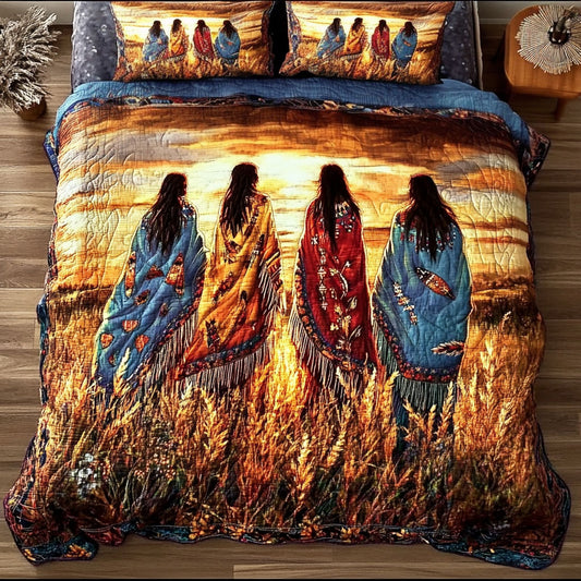 Native American Grace Of The Tribal Soul WU1103061CL Duvet Cover Set