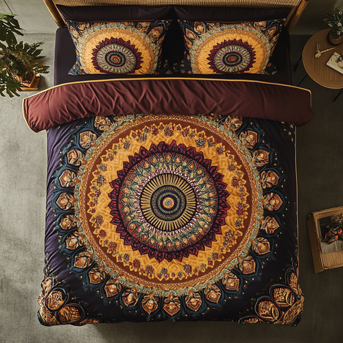 Native American Mandala WU2001020CL Duvet Cover Set