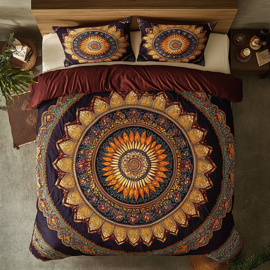 Native American Mandala WU2001022CL Duvet Cover Set