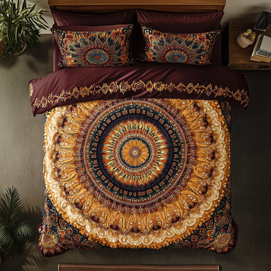 Native American Mandala WU2001023CL Duvet Cover Set