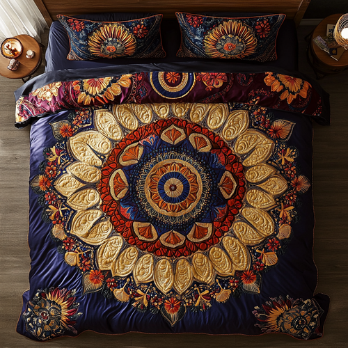 Native American Mandala WU2001024CL Duvet Cover Set