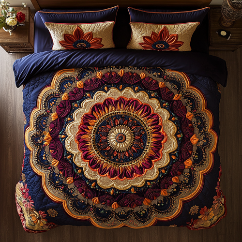 Native American Mandala WU2001025CL Duvet Cover Set