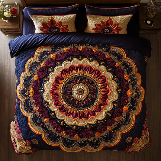 Native American Mandala WU2001025CL Duvet Cover Set