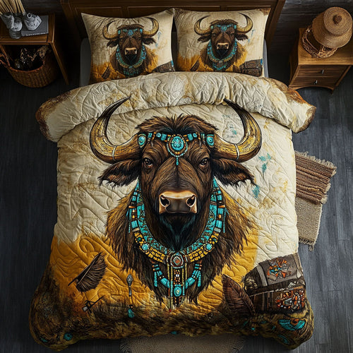 Native American Regal Buffalo WU0703026CL Duvet Cover Set