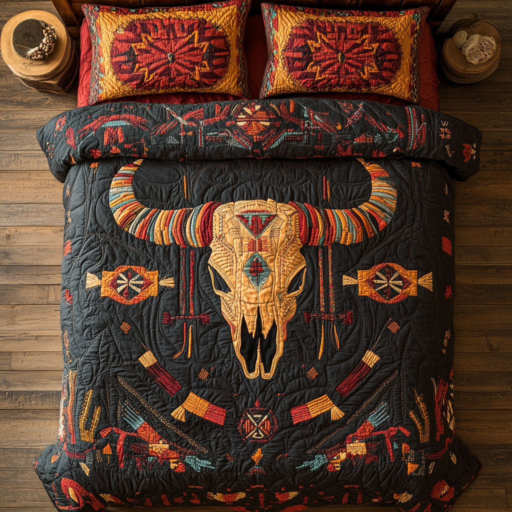 Native American Sacred Earth & Tribal Legacy WU1103003CL Duvet Cover Set