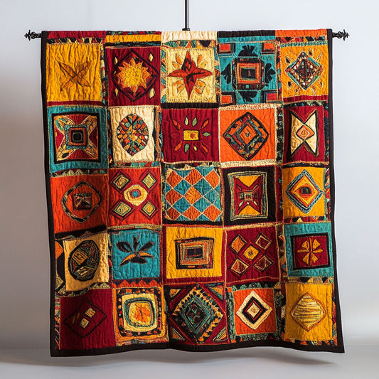 Native American Sacred Patterns WU1303006CL Quilt