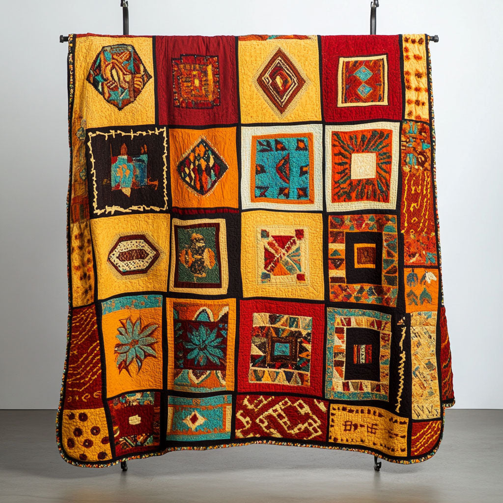 Native American Sacred Patterns WU1303007CL Quilt