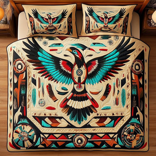 Native American Spirit Of The Thunderbird WU1703049CL Duvet Cover Set