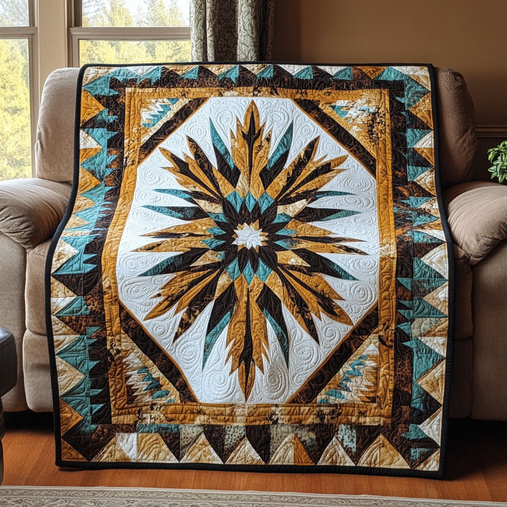 Native American Star WU2001003CL Quilt