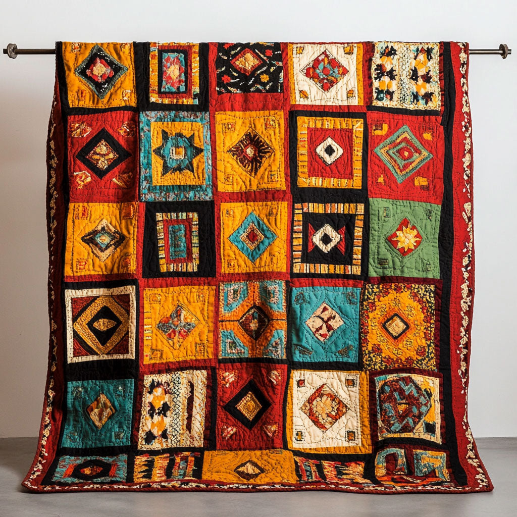 Native American Timeless Tribal Weave WU1303016CL Quilt