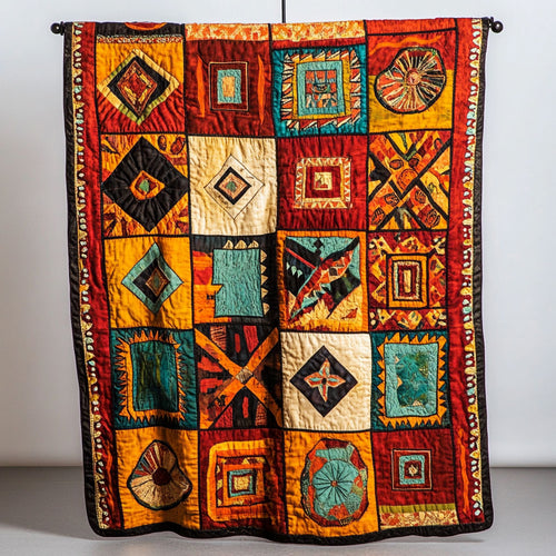 Native American Timeless Tribal Weave WU1303017CL Quilt