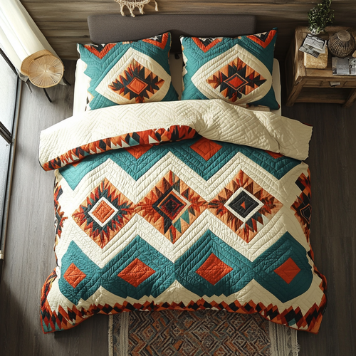 Native American Tribal Pattern WU0602011CL Duvet Cover Set