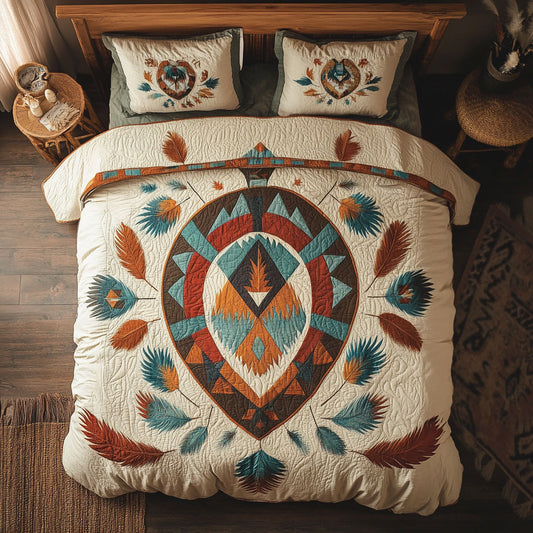 Native American Tribal Shield WU2502047CL Duvet Cover Set