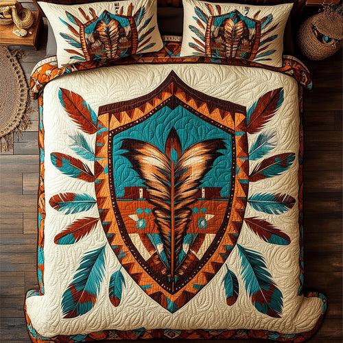 Native American Tribal Shield WU2502050CL Duvet Cover Set