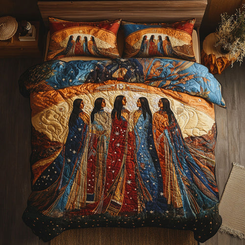 Native American Whispers Of the Ancestors WU1103057CL Duvet Cover Set