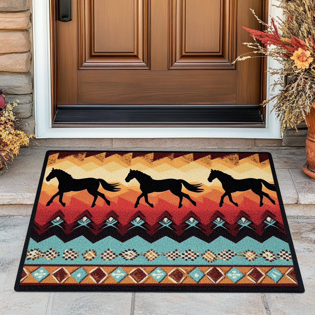 Native Galloping WJ0908007CL Doormat