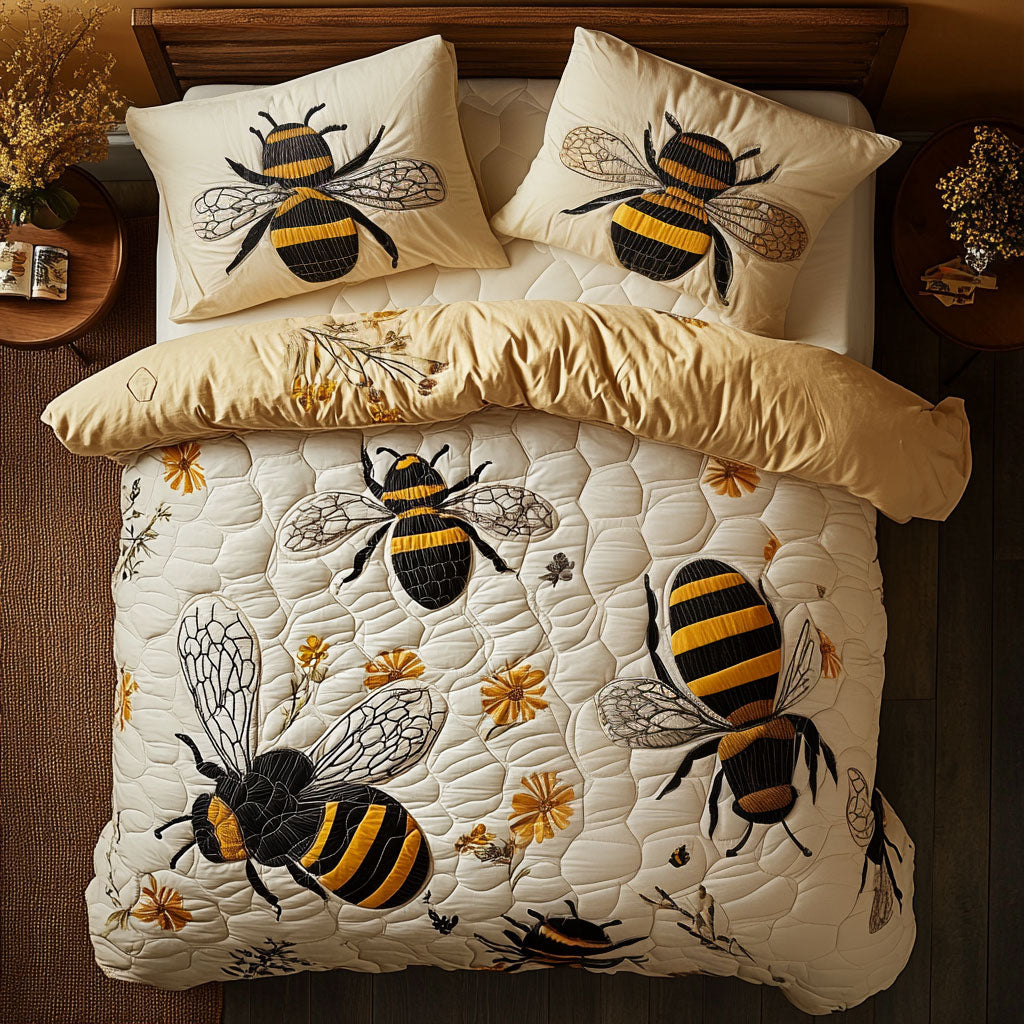 Natural Beehive WU2402013CL Duvet Cover Set