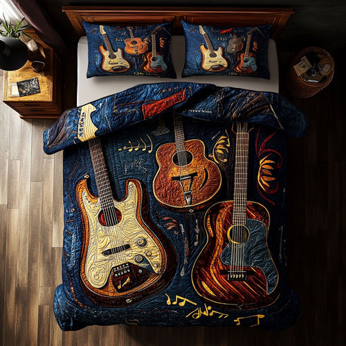 Old Guitar WU1702048CL Duvet Cover Set