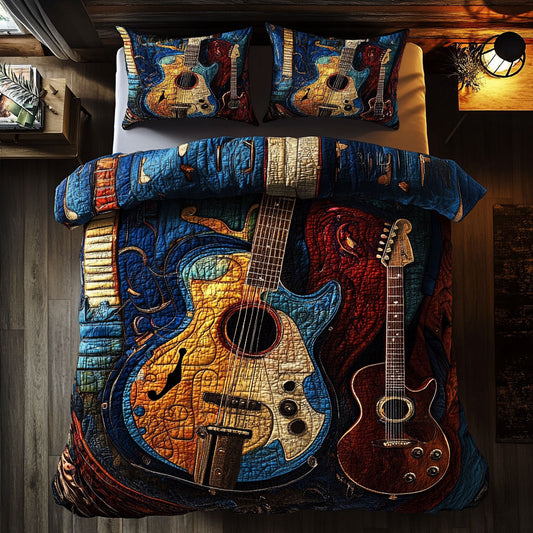 Old Guitar WU1702051CL Duvet Cover Set