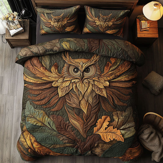 Owl Call From The Nature WU2402017CL Duvet Cover Set