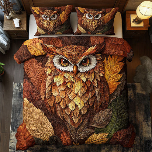 Owl Call From The Nature WU2402018CL Duvet Cover Set