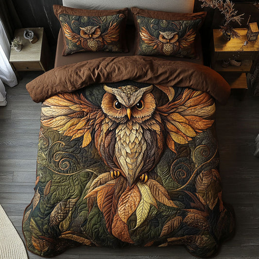 Owl Call From The Nature WU2402019CL Duvet Cover Set