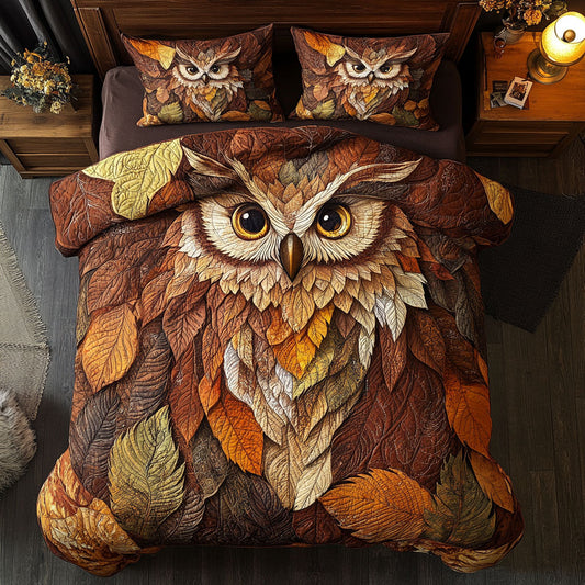 Owl Call From The Nature WU2402021CL Duvet Cover Set