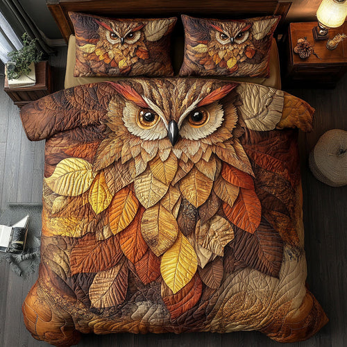 Owl Call From The Nature WU2402022CL Duvet Cover Set