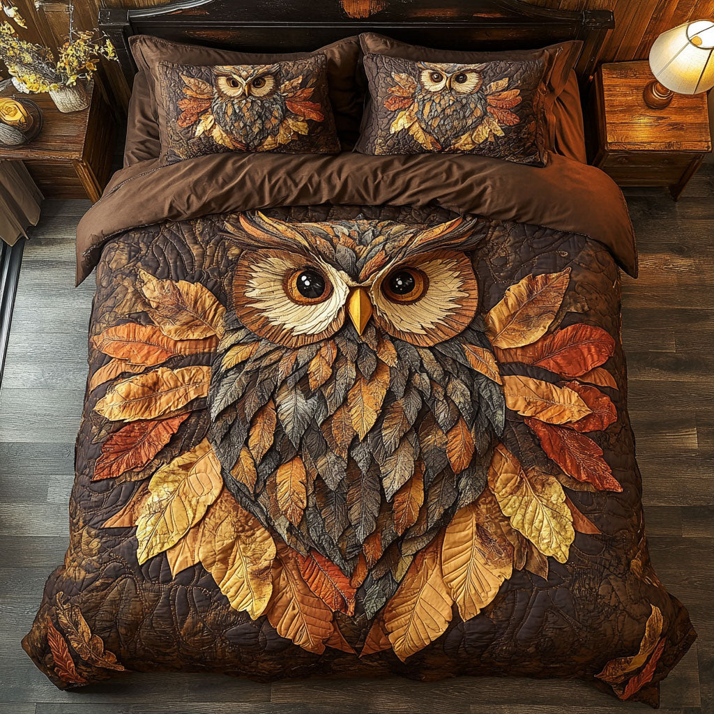 Owl Call From The Nature WU2402023CL Duvet Cover Set