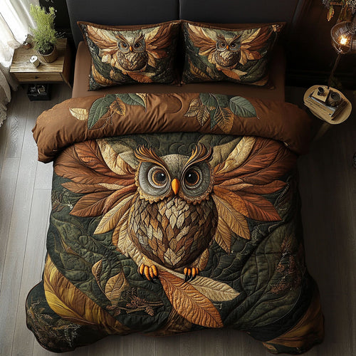 Owl Call From The Nature WU2402024CL Duvet Cover Set