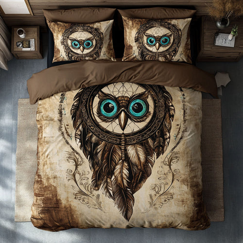 Owl Dreamcatcher WU0502032CL Duvet Cover Set