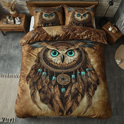 Owl Dreamcatcher WU0502033CL Duvet Cover Set