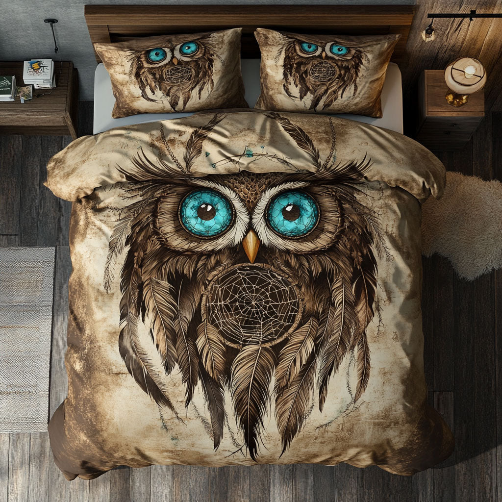 Owl Dreamcatcher WU0502034CL Duvet Cover Set