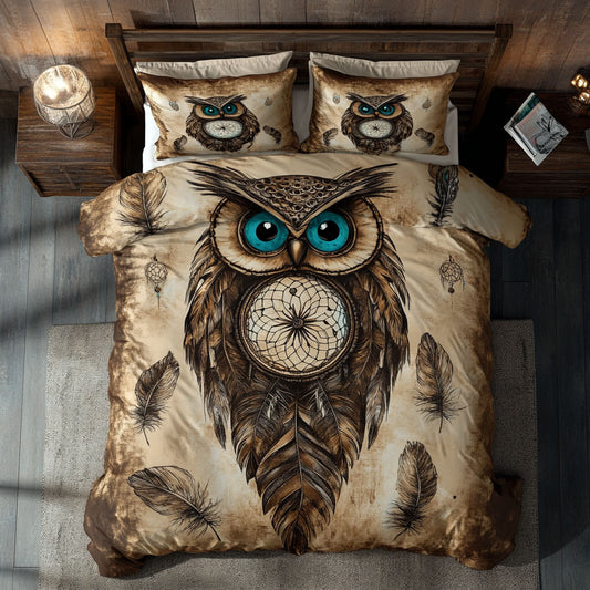 Owl Dreamcatcher WU0502036CL Duvet Cover Set