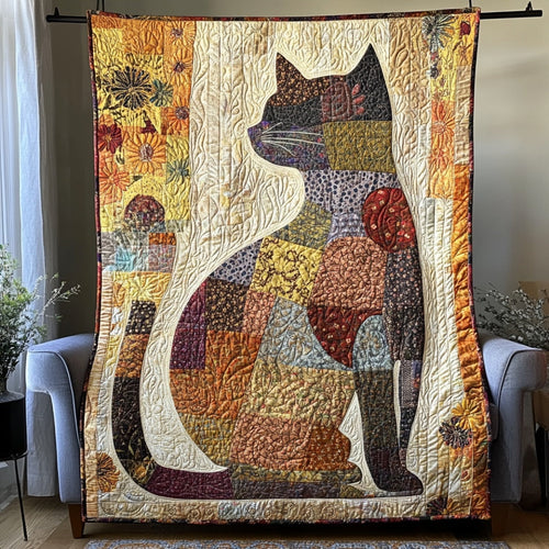 Patchwork Cat WU0401065CL Quilt