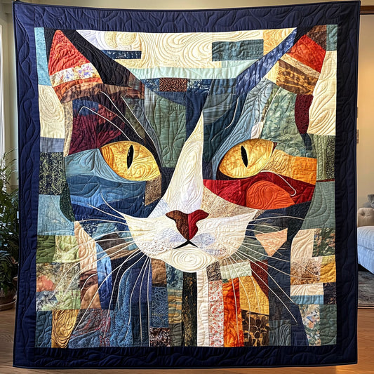 Patchwork Cat WU0503051CL Quilt