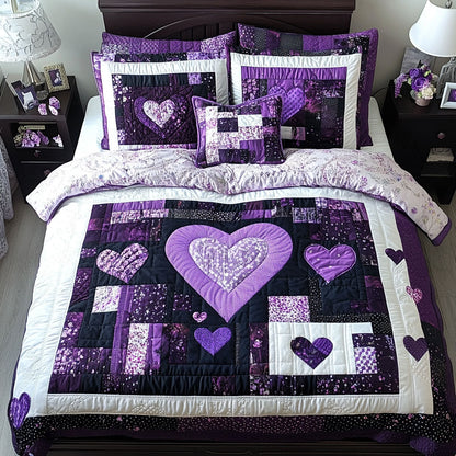 Patchwork Of The Heart WU1003052CL Duvet Cover Set