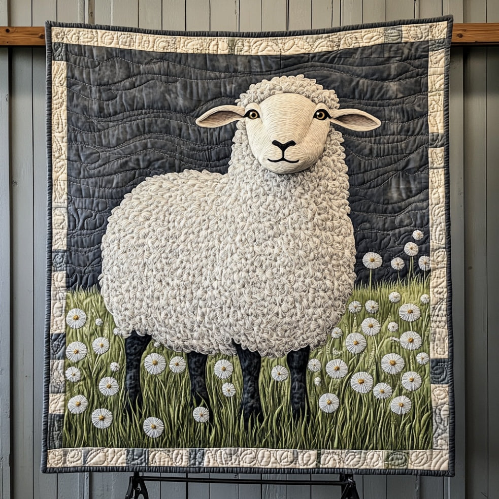 Peaceful Sheep WU0401104CL Quilt