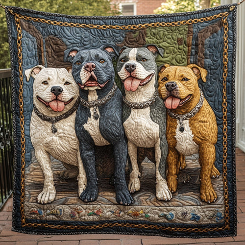 Pitbull Gang WU0401023CL Quilt