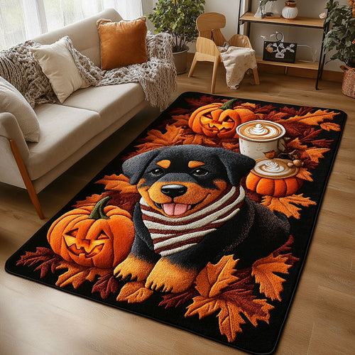 Pumpkin Pup WJ0908035CL Area Rug