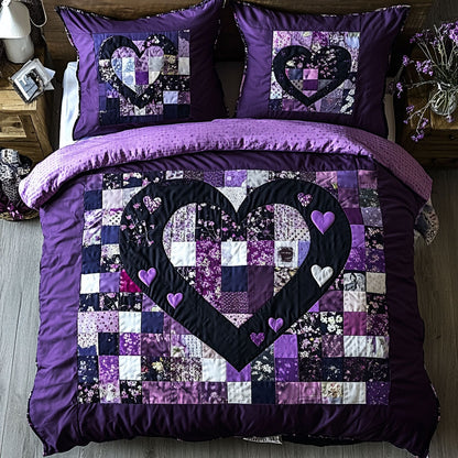 Patchwork Of The Heart WU1003033CL Duvet Cover Set