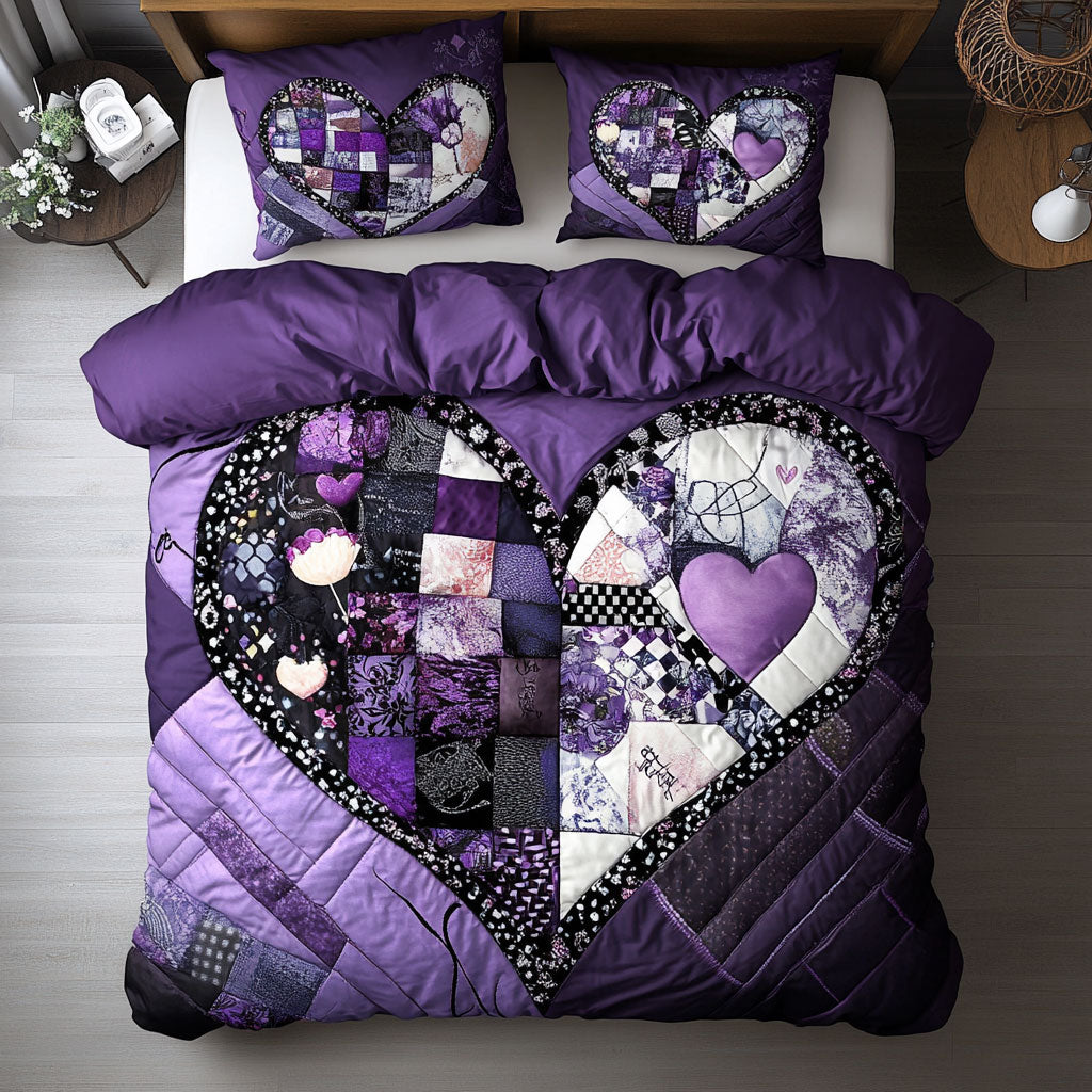 Purple Heart WU1003026CL Duvet Cover Set