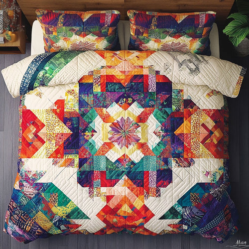 Radiant Patchwork WU1703018CL Duvet Cover Set