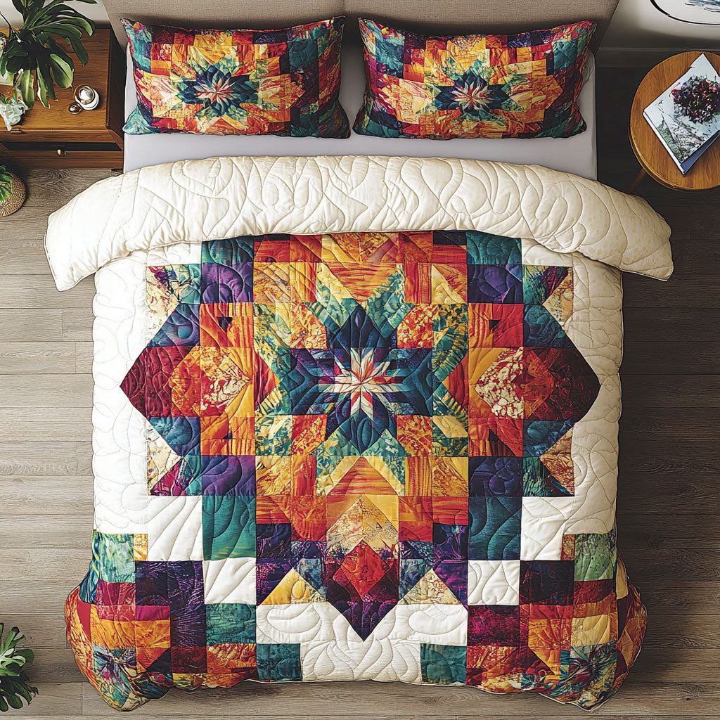 Radiant Patchwork WU1703019CL Duvet Cover Set