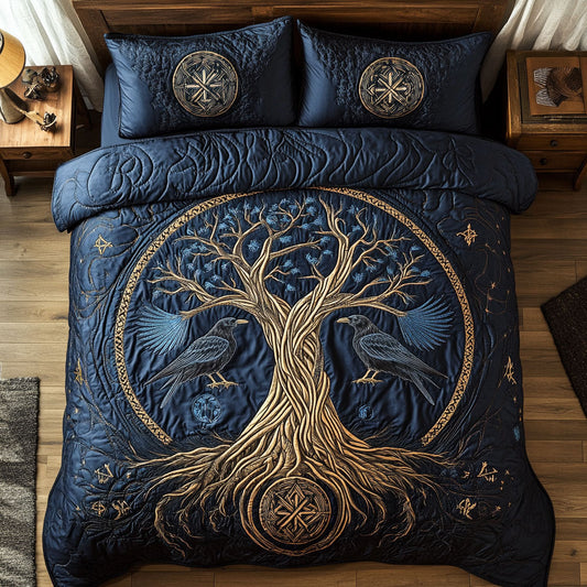 Raven Mystical Tree Of Life WU2602039CL Duvet Cover Set