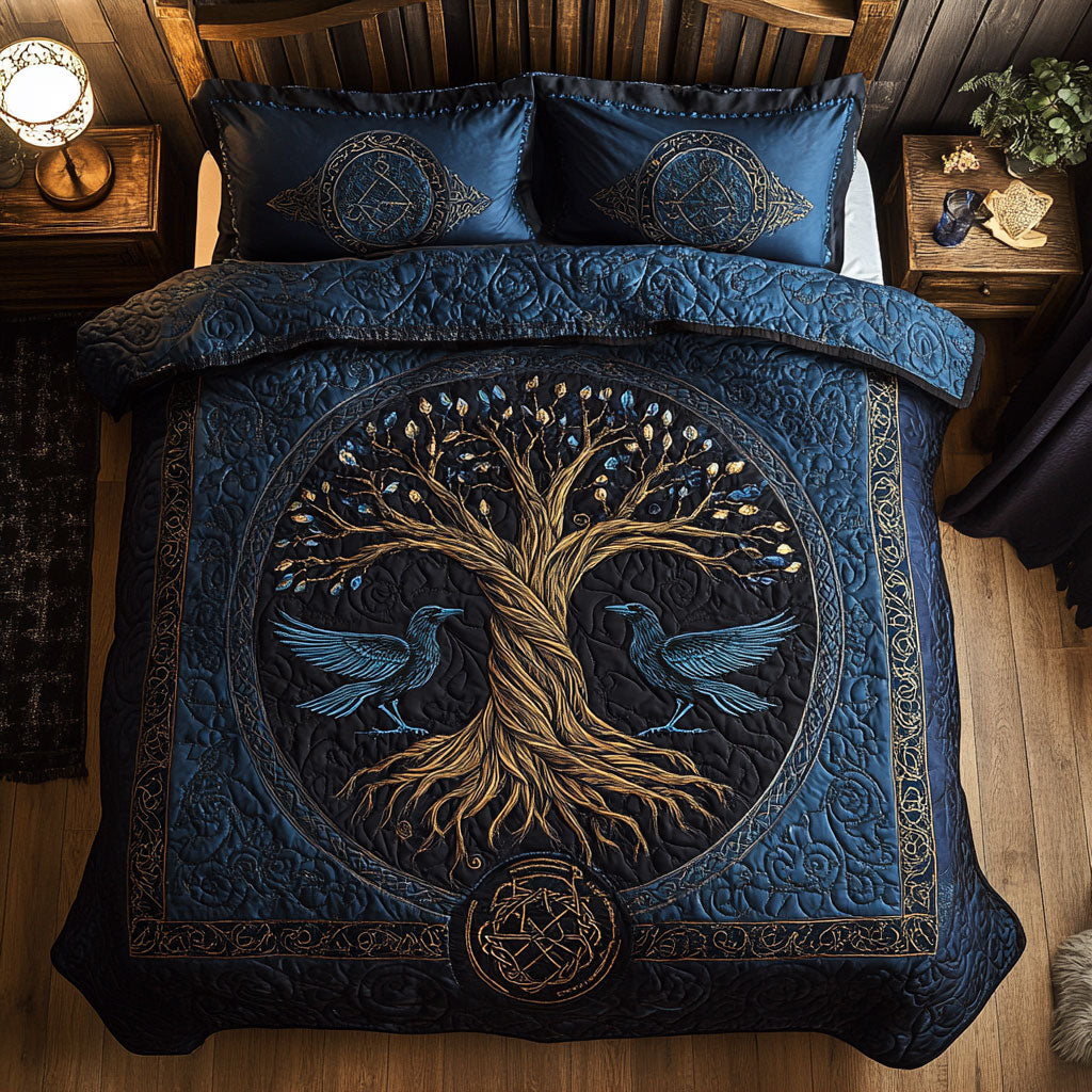 Raven Mystical Tree Of Life WU2602042CL Duvet Cover Set