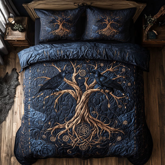 Raven Mystical Tree Of Life WU2602046CL Duvet Cover Set